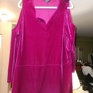 Ralph Lauren Magenta Dress